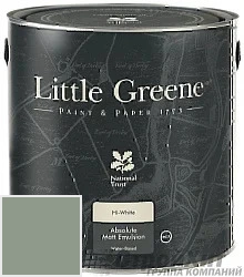 Little Greene Absolute Matt 10 л цвет LGGr296 палитра Little Greene Green