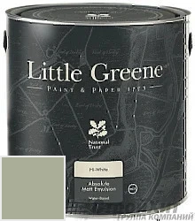 Little Greene Absolute Matt 10 л цвет LGGr295 палитра Little Greene Green