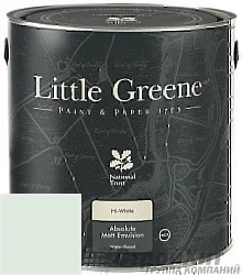 Little Greene Absolute Matt 10 л цвет LGGr307 палитра Little Greene Green