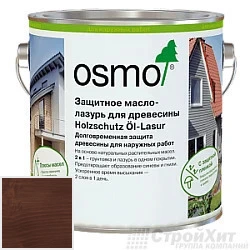 OSMO Holzschutz Öl-Lasur 2.5 л цвет 727 палитра OSMO HOLZSCHUTZ ÖL-LASUR