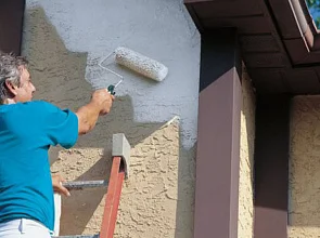 Фасадная краска - как выбрать по основе и поверхности, и как правильно красить дом снаружи