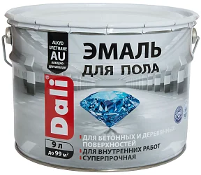 Dali Краска эмаль для пола внутри и с наружи