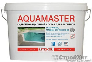 LITOKOL AQUAMASTER эластичный гидроизоляционный состав