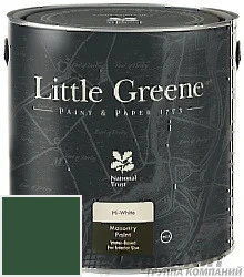 Little Greene Intelligent Masonry Paint 10 л цвет LGGr298 палитра Little Greene Green