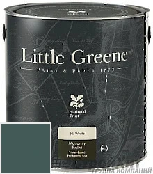 Little Greene Intelligent Masonry Paint 10 л цвет LGGr312 палитра Little Greene Green
