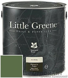Little Greene Intelligent Masonry Paint 10 л цвет LGGr297 палитра Little Greene Green