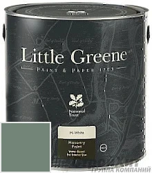 Little Greene Intelligent Masonry Paint 10 л цвет LGGr304 палитра Little Greene Green