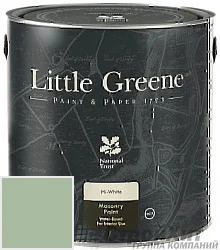 Little Greene Intelligent Masonry Paint 10 л цвет LGGr138 палитра Little Greene Green