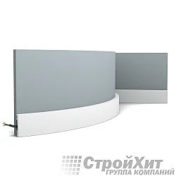 Orac Decor Декоративный гибкий плинтус SX162F SQUARE