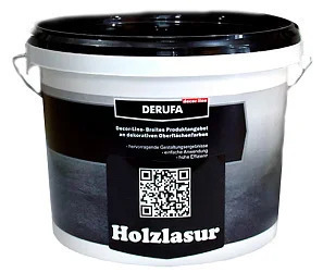 Акрил-алкидная лазурь Derufa Holzlasur