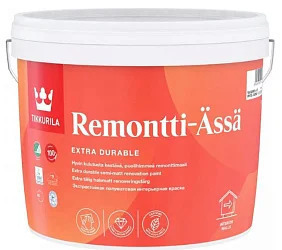 Tikkurila Remontti Assa экстрастойкая полуматовая краска