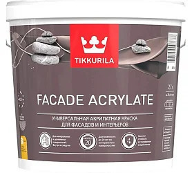 Tikkurila Facade Acrylate краска фасадная