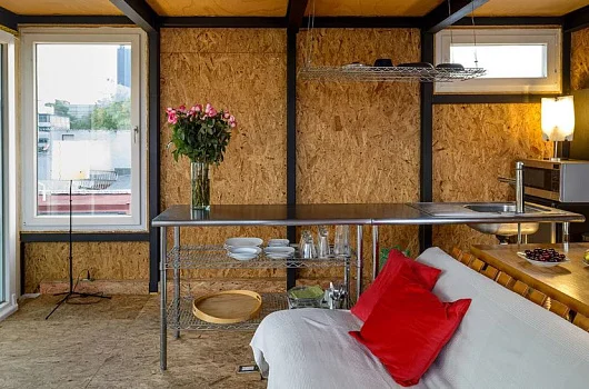 Как покрасить плиты OSB, сохранить материал и придать стильный вид