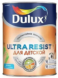 DULUX ULTRA RESIST ДЛЯ ДЕТСКОЙ ультрастойкая матовая краска