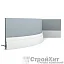 Orac Decor Декоративный плинтус SX187F HIGH LINE