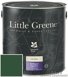 Little Greene Acrylic Eggshell (Intelligent Eggshell) 5 л цвет LGGr298 палитра Little Greene Green