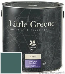 Little Greene Acrylic Eggshell (Intelligent Eggshell) 5 л цвет LGGr311 палитра Little Greene Green