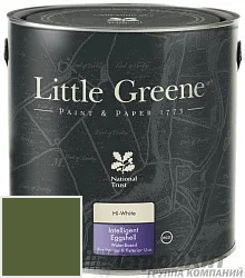 Little Greene Acrylic Eggshell (Intelligent Eggshell) 5 л цвет LGGr303 палитра Little Greene Green