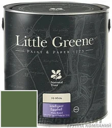 Little Greene Acrylic Eggshell (Intelligent Eggshell) 5 л цвет LGGr297 палитра Little Greene Green