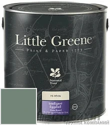 Little Greene Acrylic Eggshell (Intelligent Eggshell) 5 л цвет LGGr304 палитра Little Greene Green