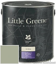 Little Greene Acrylic Eggshell (Intelligent Eggshell) 5 л цвет LGGr295 палитра Little Greene Green