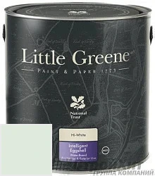 Little Greene Acrylic Eggshell (Intelligent Eggshell) 5 л цвет LGGr307 палитра Little Greene Green