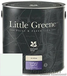 Little Greene Acrylic Eggshell (Intelligent Eggshell) 5 л цвет LGGr282 палитра Little Greene Green