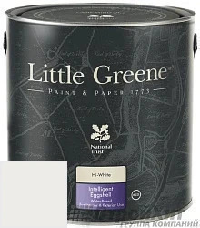 Little Greene Acrylic Eggshell (Intelligent Eggshell) 5 л цвет LG81 палитра Little Greene