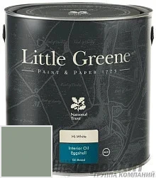 Little Greene Interior Oil Eggshell 5 л цвет LGGr296 палитра Little Greene Green