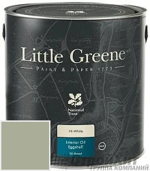 Little Greene Interior Oil Eggshell 5 л цвет LGGr295 палитра Little Greene Green