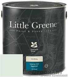 Little Greene Interior Oil Eggshell 5 л цвет LGGr307 палитра Little Greene Green