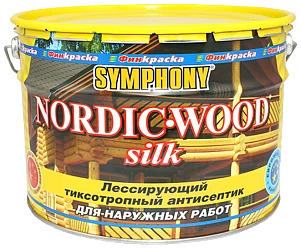 SYMPHONY NORDIC WOOD Silk Лессирующий тиксотропный антисептик