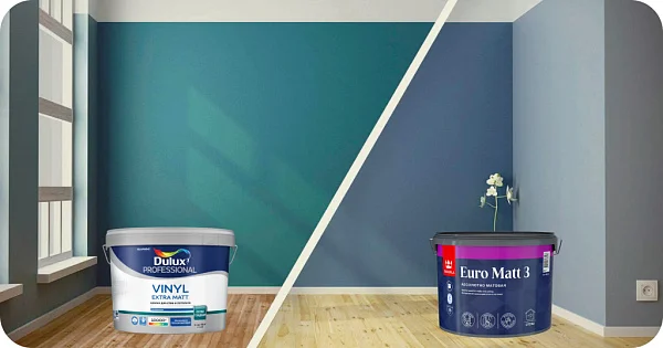 Tikkurila или Dulux для интерьера - детальное сравнение по качеству, экологичности и цветовым решениям