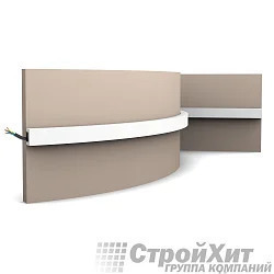Orac Decor Декоративный молдинг Гибкий U-образный профиль с кабель каналом CX190F U-PROFILE