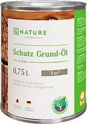 GNature Schutz Grund-Öl защитный грунт-масло для дерева для наружных работ