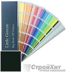 Little Greene Веер Big Book of Colour цвет LGGr216 палитра Little Greene Green