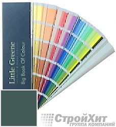 Little Greene Веер Big Book of Colour цвет LGGr312 палитра Little Greene Green