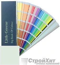 Little Greene Веер Big Book of Colour цвет LGGr307 палитра Little Greene Green