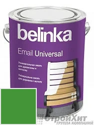 BELINKA Email Universal Эмаль2,7 л цвет RAL 6037 палитра RAL CLASSIC K7