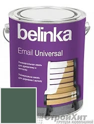 BELINKA Email Universal Эмаль2,7 л цвет RAL 6028 палитра RAL CLASSIC K7