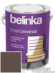 BELINKA Email Universal Эмаль2,7 л цвет RAL 8028 палитра RAL CLASSIC K7