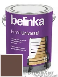 BELINKA Email Universal Эмаль2,7 л цвет RAL 8011 палитра RAL CLASSIC K7