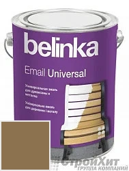 BELINKA Email Universal Эмаль2,7 л цвет RAL 8000 палитра RAL CLASSIC K7