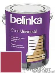 BELINKA Email Universal Эмаль2,7 л цвет RAL 3027 палитра RAL CLASSIC K7