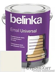 BELINKA Email Universal Эмаль2,7 л цвет RAL 9010 палитра RAL CLASSIC K7