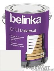 BELINKA Email Universal Эмаль2,7 л цвет RAL 9016 палитра RAL CLASSIC K7