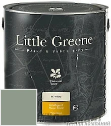 Little Greene Intelligent Floor Paint 2,5 л цвет LGGr296 палитра Little Greene Green