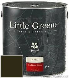 Little Greene Acrylic Gloss (Intelligent Gloss) 1 л цвет LGGr56 палитра Little Greene Green