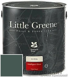 Little Greene Acrylic Gloss (Intelligent Gloss) 1 л цвет LGGr306 палитра Little Greene Green