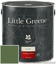 Little Greene Acrylic Gloss (Intelligent Gloss) 1 л цвет LGGr297 палитра Little Greene Green